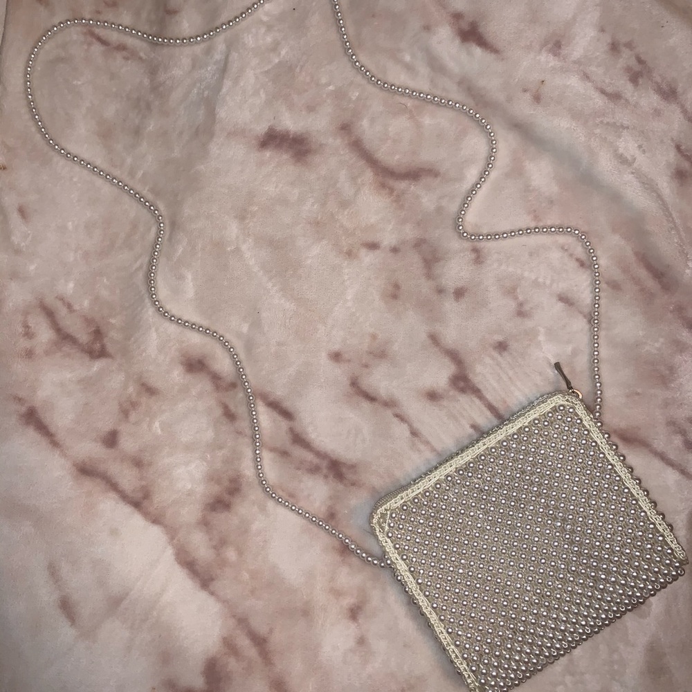 SHEIN Pearl Crossbody Purse